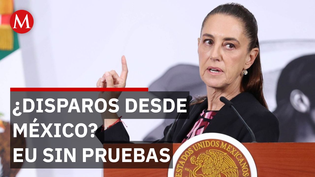 Sheinbaum descarta agresión desde México a EU: "No hay ninguna evidencia"