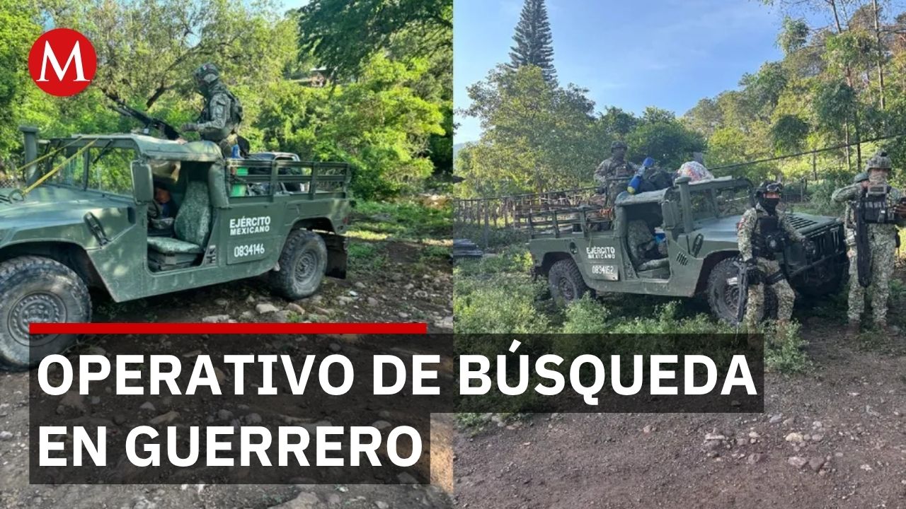 Búsqueda de 7 desaparecidos en Guerrero cumple 14 días sin resultados