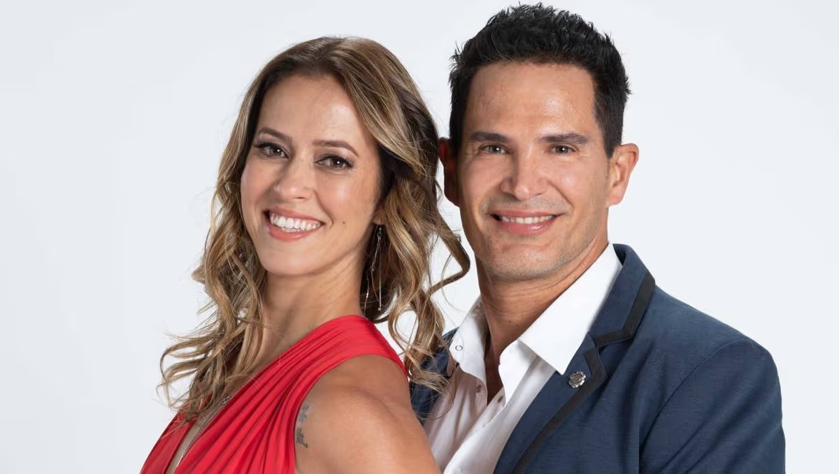 Camejo junto a Isabela Gutman. | Especial