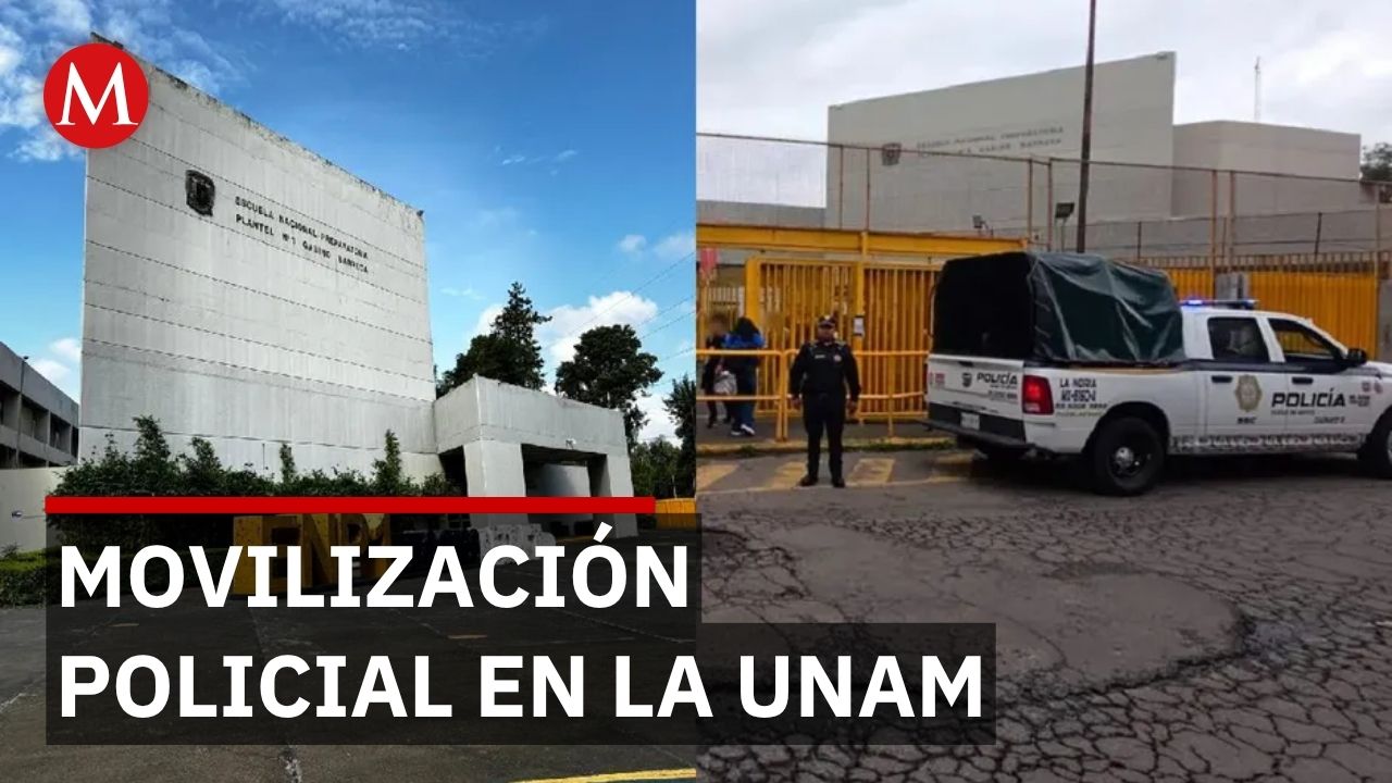 Colectivos toman la Prepa 1 de la UNAM y suspenden clases