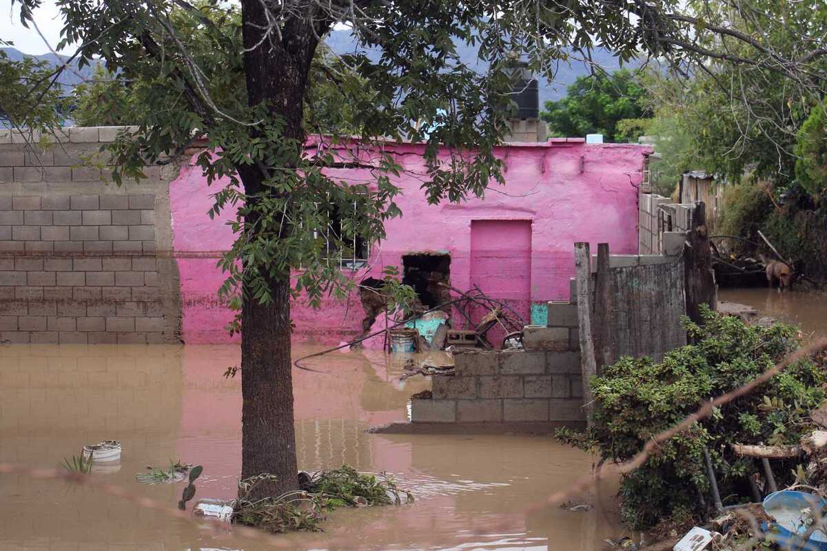 Continúa levantamiento de daños en viviendas de Poanas tras lluvias.| Rolando Riestra.