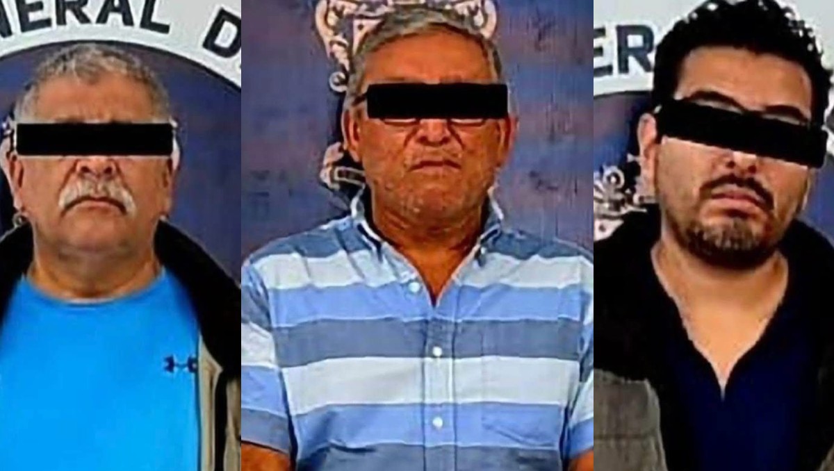 Los detenidos cobraban cuotas de 10 mil pesos a choferes en una plaza comercial de Morelia. | Foto: Especial
