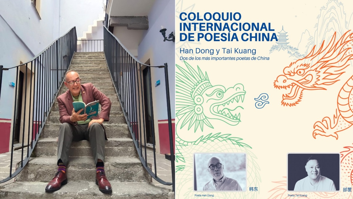 Han Dong y Tai Kuang comparten su poesía en Puebla, desde China | Especial