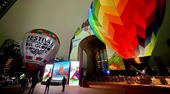 Festival Internacional del Globo 2026 llega a CDMX.  | Secretaría de Turismo del Gobierno del Estado de Guanajuato