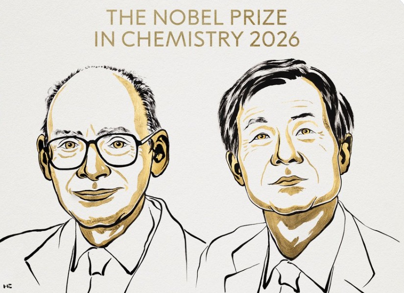 Ganadores del premio nobel de química 2026 | Foto: Especial