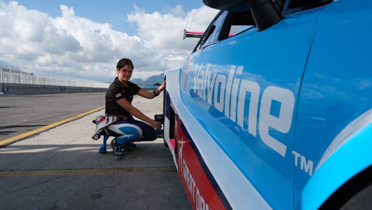 Ivanna Richards llega emocionada por competir en Monterrey, la pista 'más difícil del campeonato' (Cortesía)
