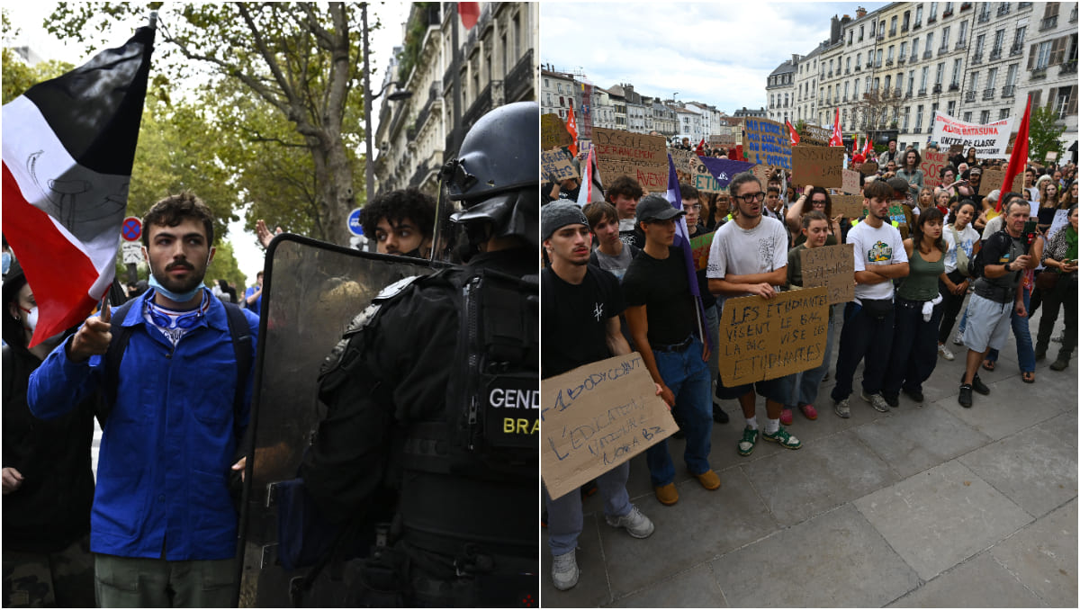 Más de 6 mil 500 personas han sido detenidas en Francia. | AFP