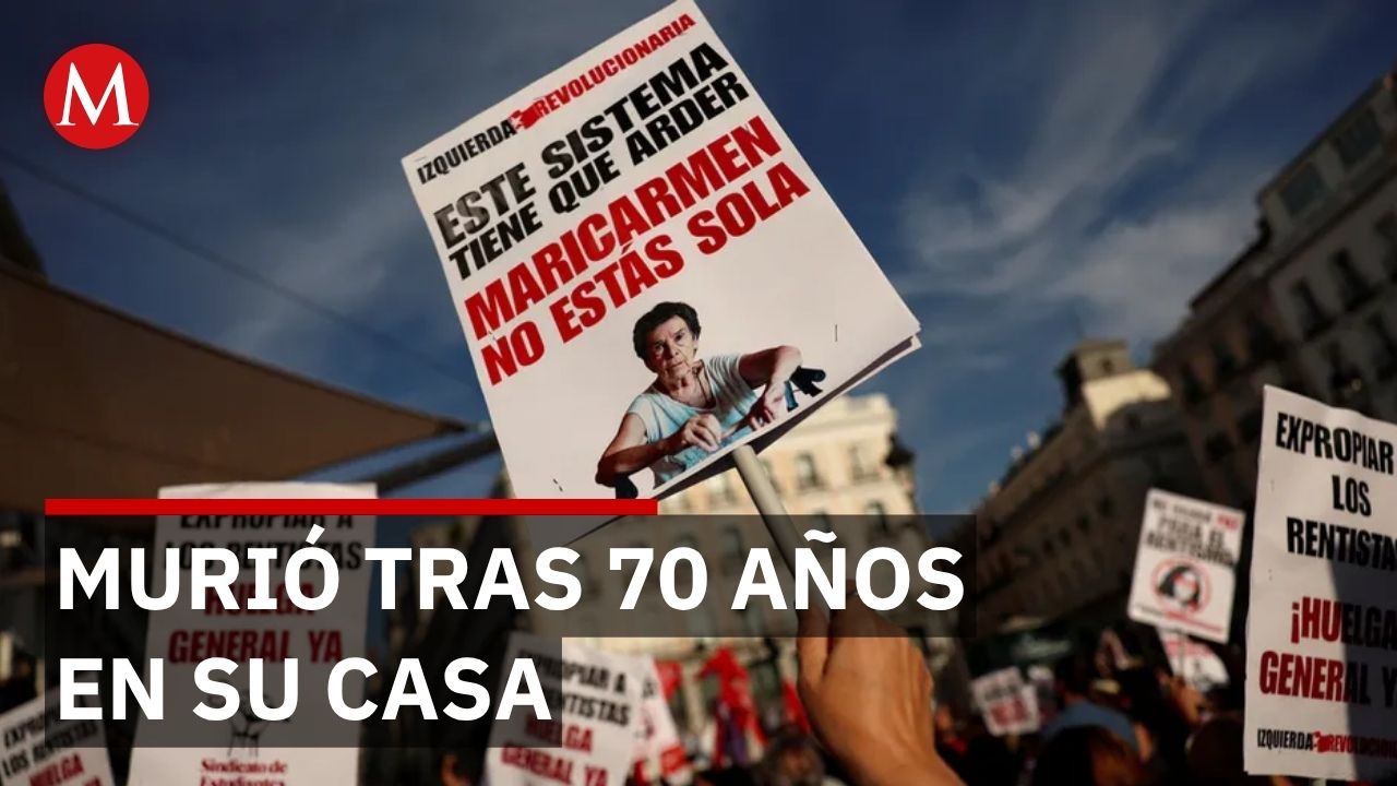 Muere Maricarmen Abascal tras ser desalojada de su vivienda en España