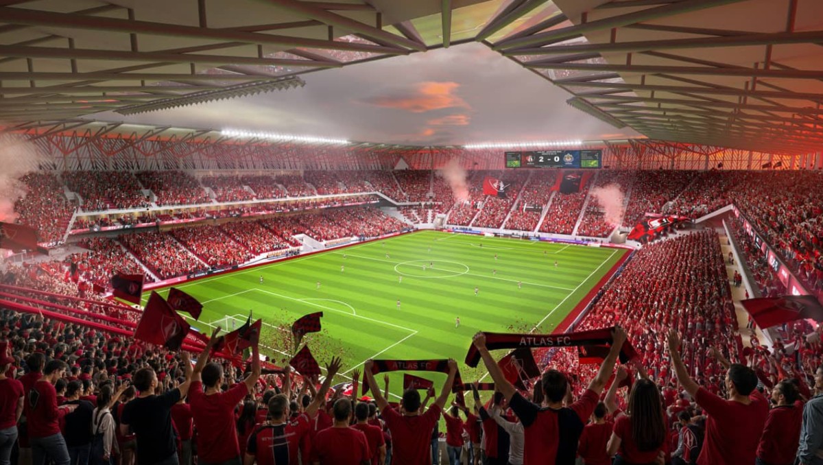Presentan nuevo estadio del Atlas y la UdeG; Grupo Prodi invertirá 5 mil millones de pesos