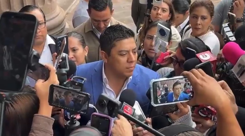 Ricardo Gallardo afirmó que el PVEM cuenta con una amplia baraja de aspirantes para retener la gubernatura en 2027. | Foto: Rocío López