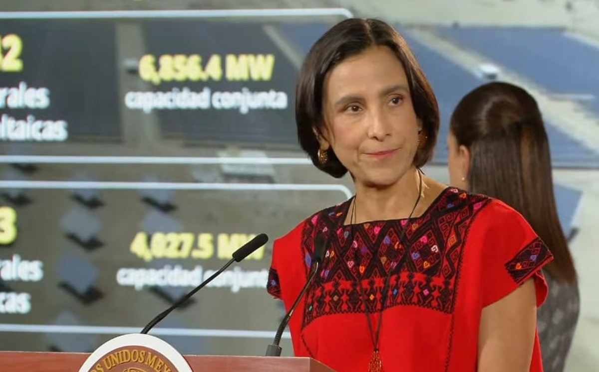 Secretaria de Energía, Luz Elena González estaca proyectos energéticos en Tamaulipas.