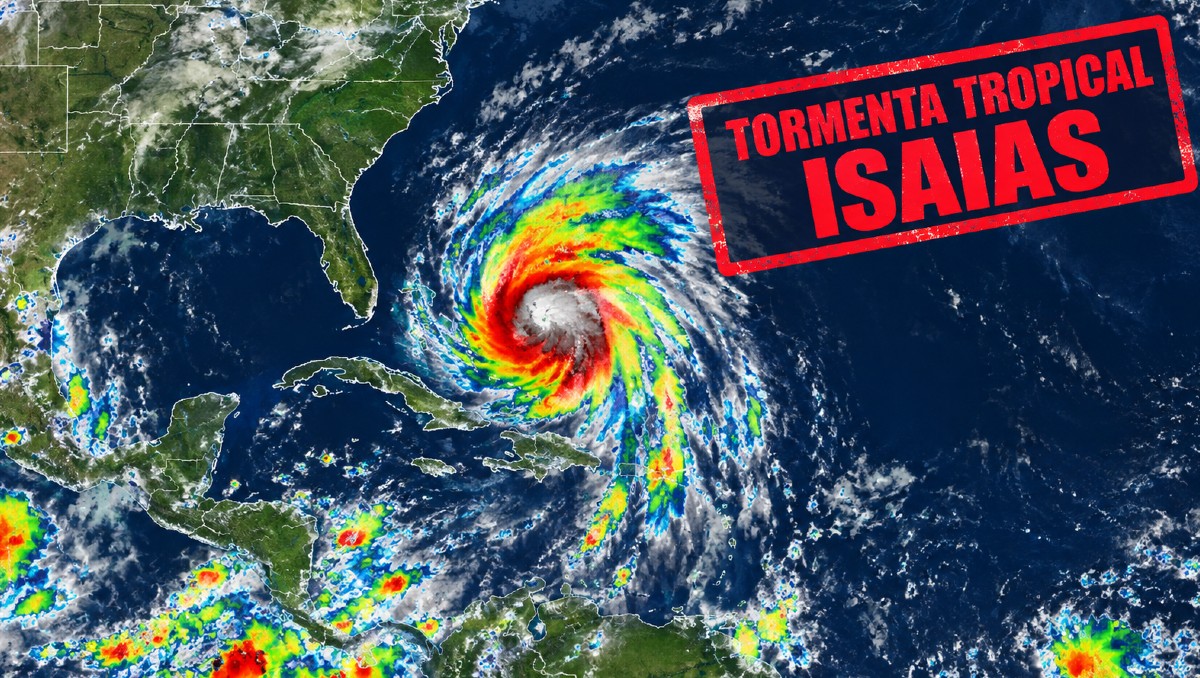 El SMN advierte sobre la tormenta tropical Isaias | IA DISCOVER