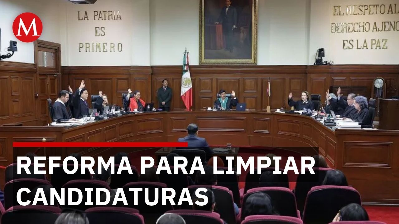 Suprema Corte avala evaluación de riesgo delictivo en candidaturas electorales