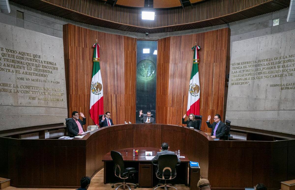 TEPJF frena boletas planchadas en elección de 2027. | Foto: Especial