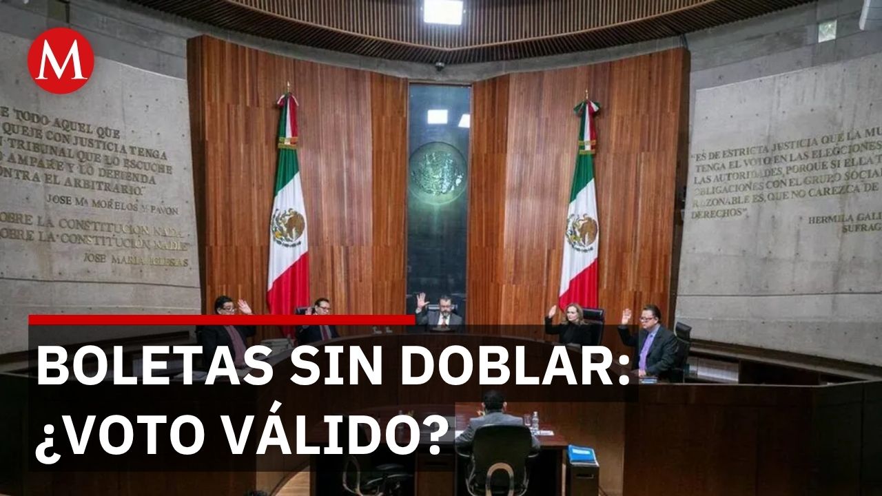 Tribunal electoral enmienda al INE e invalida boletas planchadas como voto