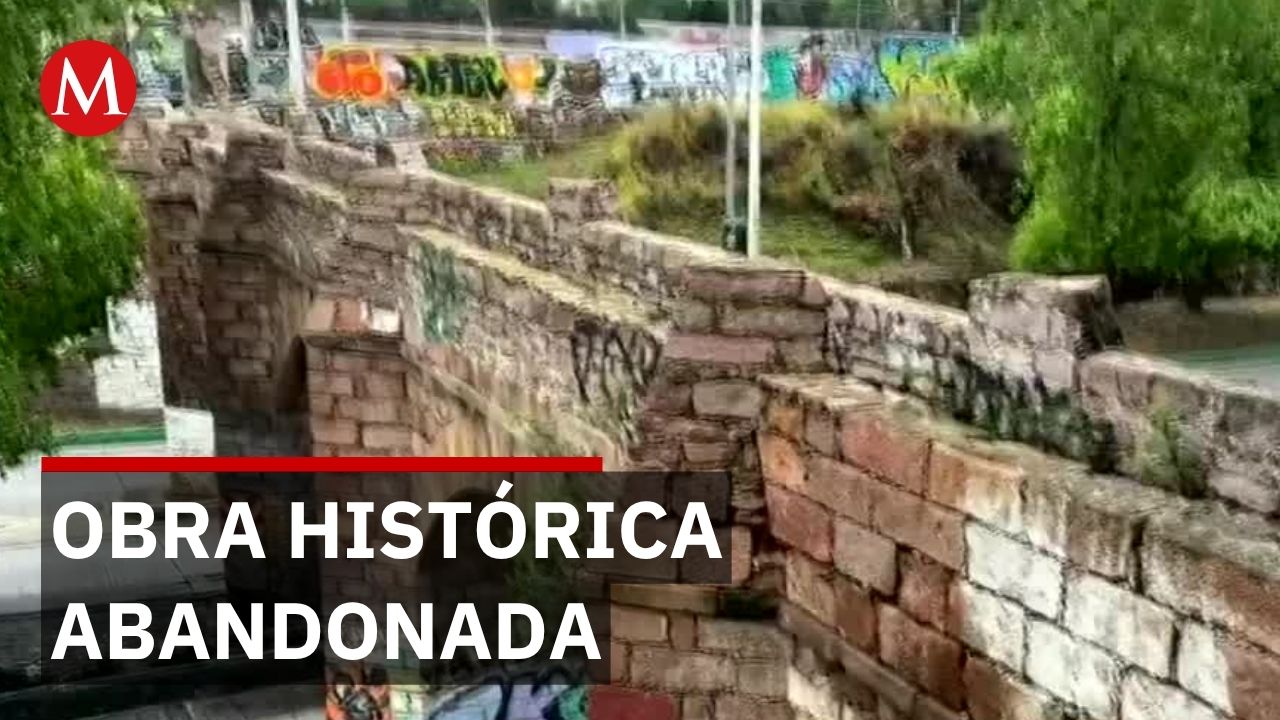 Vecinos exigen rescatar el acueducto Pedroza en San Luis Potosí