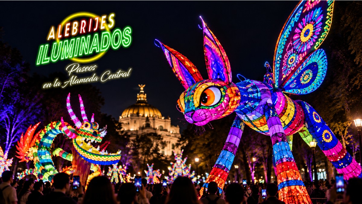 Alebrijes iluminados en CdMx: fecha, horario y ruta GRATIS | IA DISCOVER