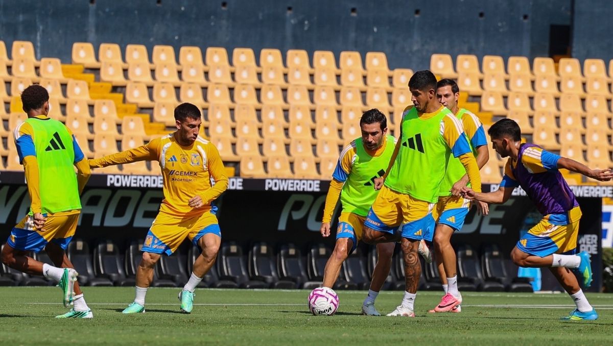 La posible alineación que usaría Tigres para su partido ante Toluca (X: @TigresOficial)
