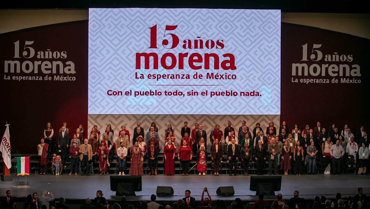 Los 15 años del nacimiento de Morena como partido político. | Especial