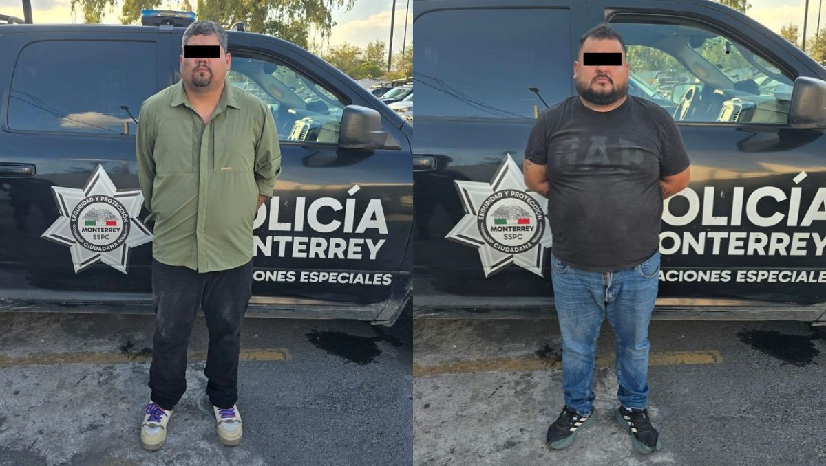 Caen dos hombres por privar de la libertad a empleados de una llantera en Monterrey | Foto: Especial