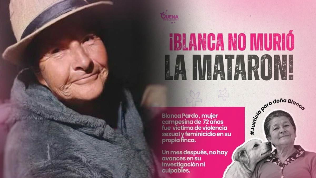 Ciudadanía y activistas exigen justicia para Doña Blanca. | Especial