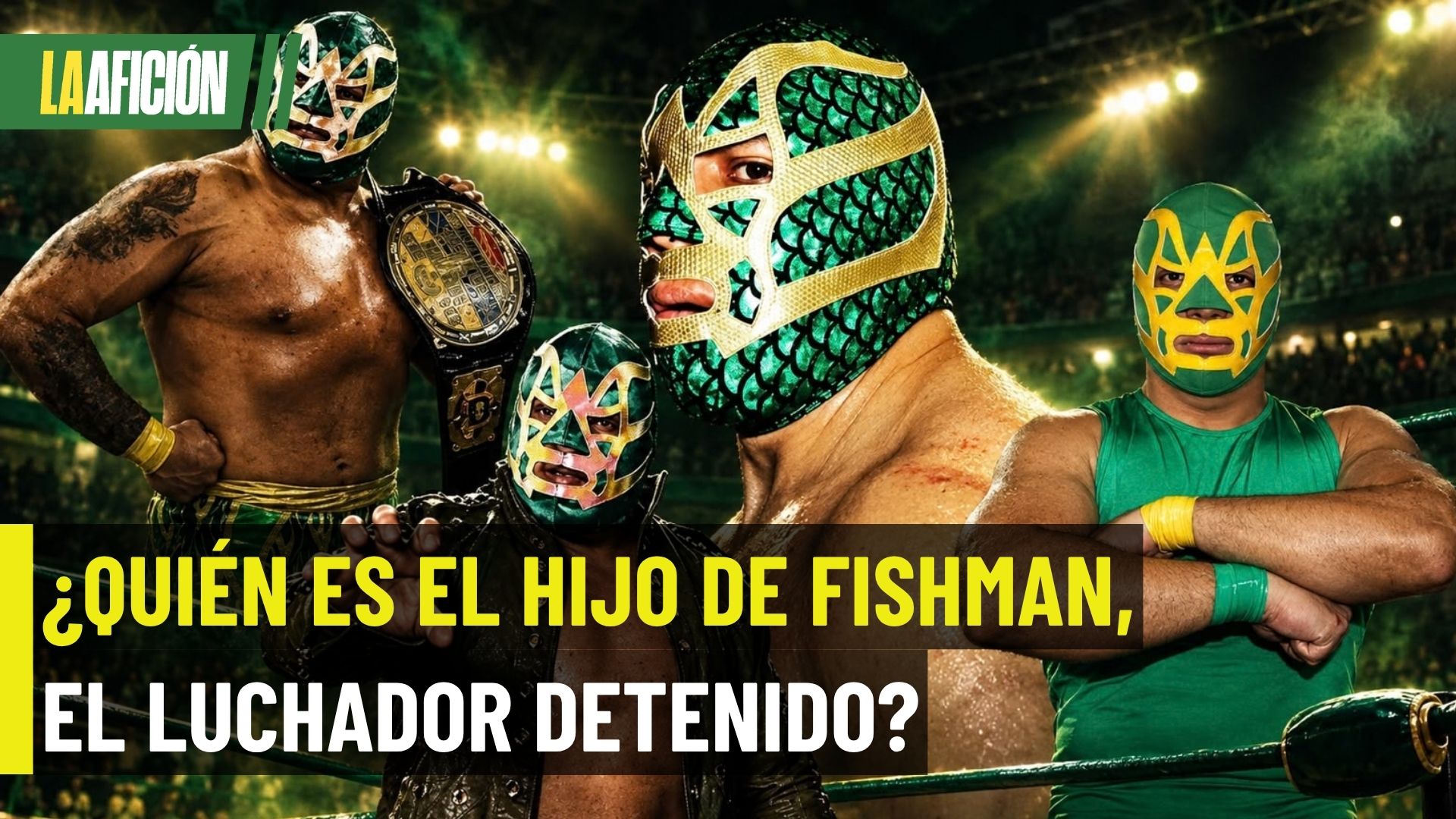 Conoce la historia del Hijo de Fishman y su carrera en la lucha libre