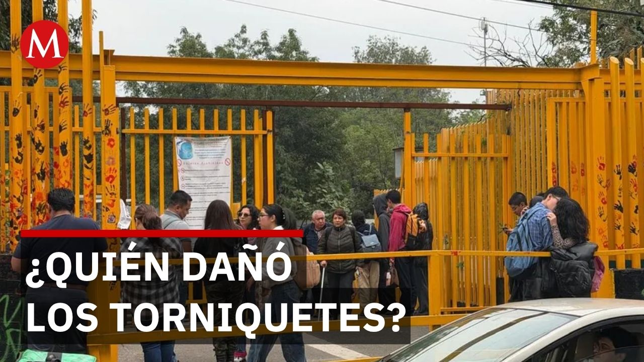 Estudiantes del CCH Sur protestan por suspensión de clases presenciales