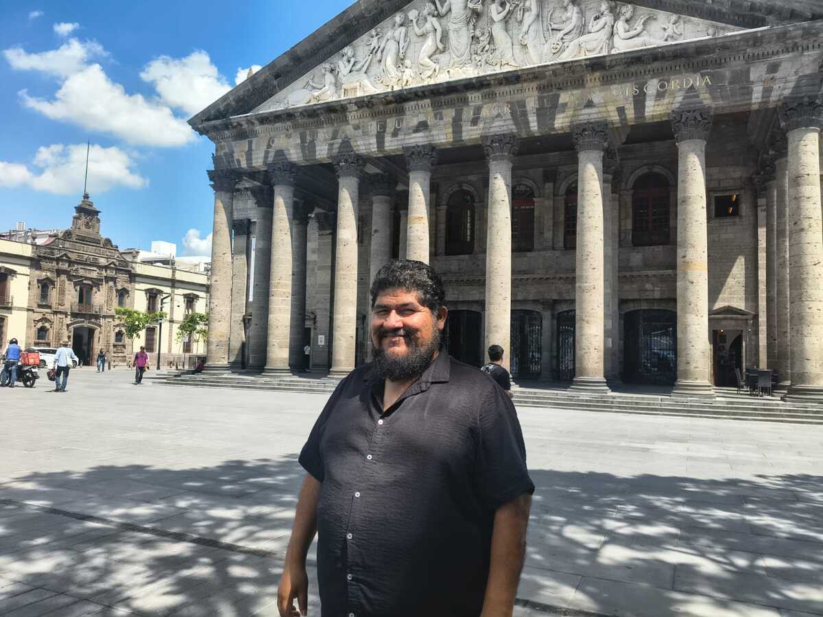 Ezequiel Ojeda ya es conocido como 'El Pavarotti Tapatío'. (María Camarena)