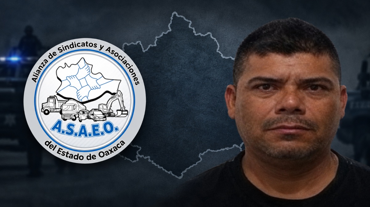 La Fiscalía identificó presuntos nexos de la organización sindical con 'El Bogar', líder de los Beltrán Leyva en Oaxaca | Foto: Táctico MILENIO/IA
