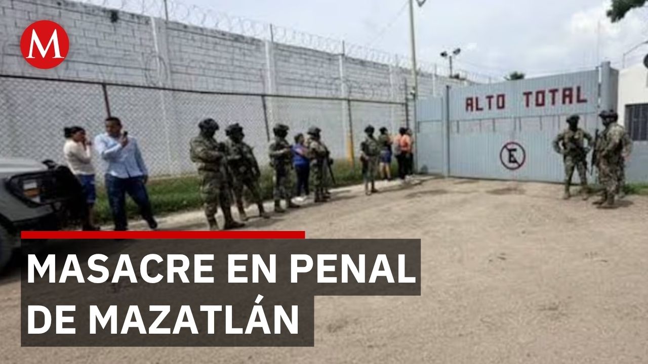 Fuerzas federales retoman control de penal de Mazatlán tras masacre