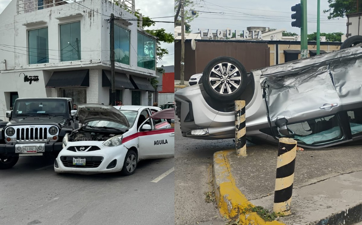 Durante la mañana fueron registrados dos accidente automovilísticos en sur de Tamaulipas.| Alberto Cano y Agustín González