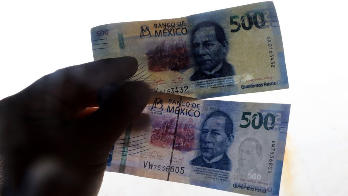En Monterrey se recomienda verificar la autenticidad de las piezas de 500 pesos | Luis Méndez y Jorge López