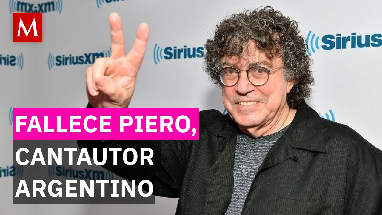 Muere el cantautor argentino Piero a los 81 años; esta es su trayectoria