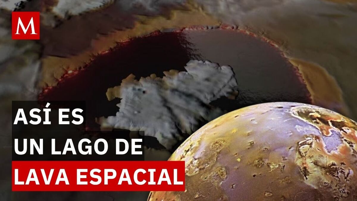 La NASA descubre un gigantesco lago de lava en una luna de Júpiter