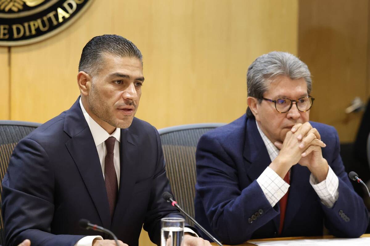 Omar García Harfuch en San Lázaro. | X: @SSPCMexico