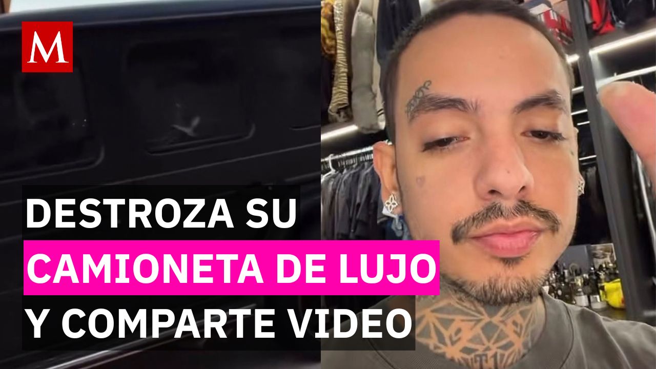 ¿Real o IA? Natanael Cano aparece destruyendo su camioneta y después aclara el video