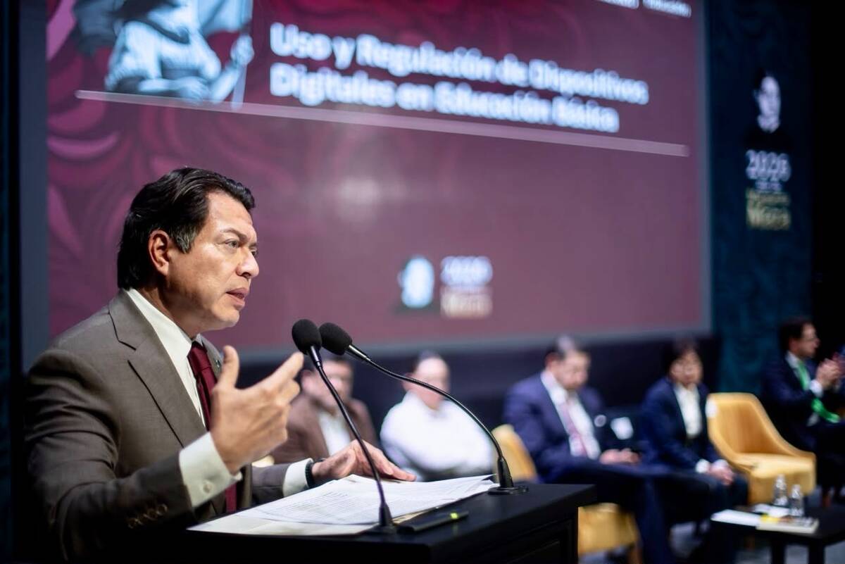 El secretario Mario Delgado advirtió que la exposición prolongada a contenidos violentos genera ansiedad y depresión en jóvenes. | Foto: Especial