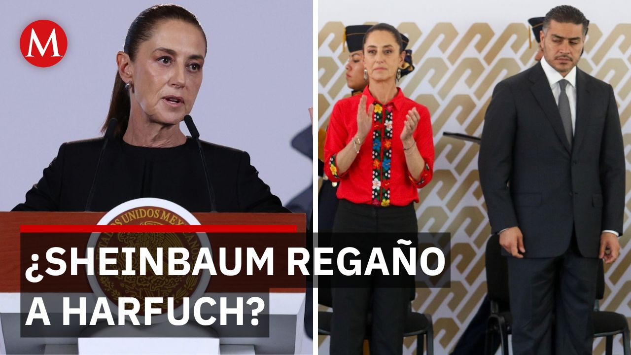 Sheinbaum aclara supuesto regaño a Omar Harfuch en Gabinete