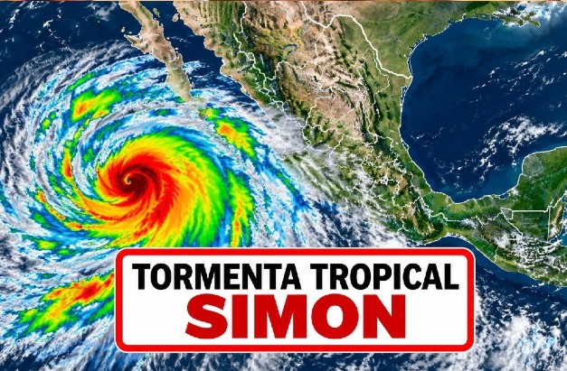 Simón: ¿Por dónde pasará la tormenta tropical? | MILENIO