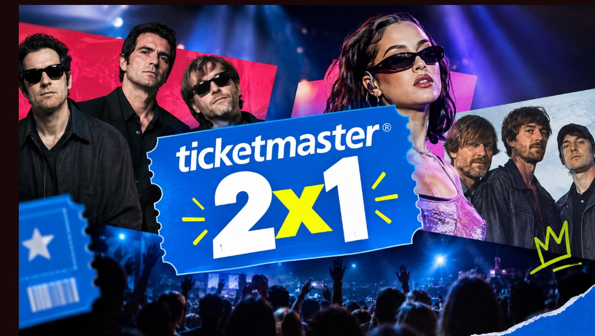 Ticketmaster 2x1 HOY 8 de octubre: lista de eventos incluidos  | IA M2