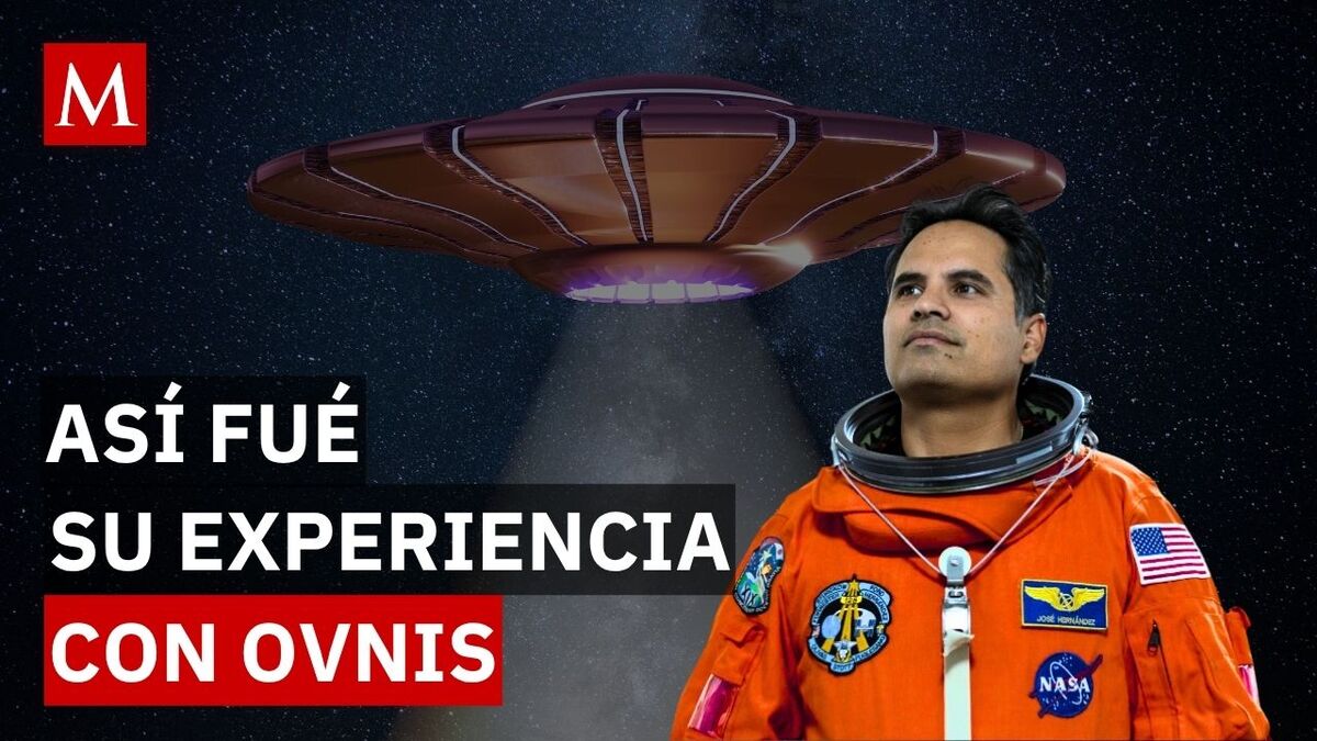 "Nos ven muy primitivos": Astronauta mexicano José Hernández reacciona a revelaciones de OVNIs