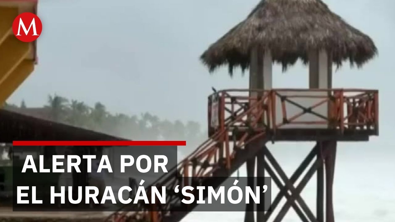 Alerta en el Pacífico por el huracán 'Simón', se prevé impacto en Jalisco y Colima
