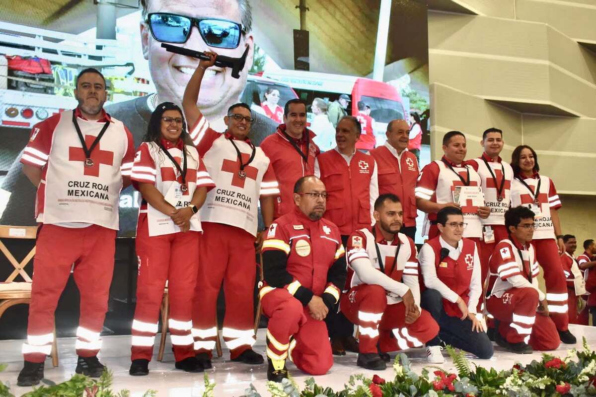Cruz Roja Durango gana premio nacional por rescate técnico. | Foto: cortesía Cruz Roja Durango.