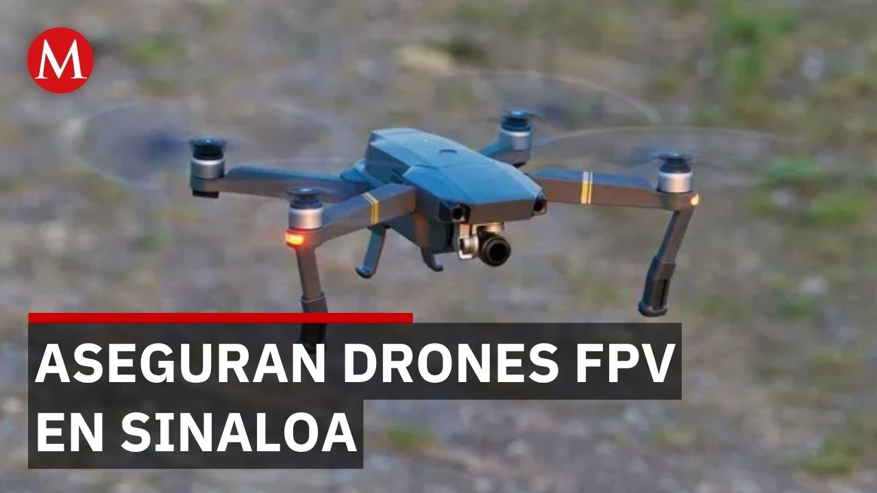 Ejército asegura en Sinaloa 15 drones de fibra óptica
