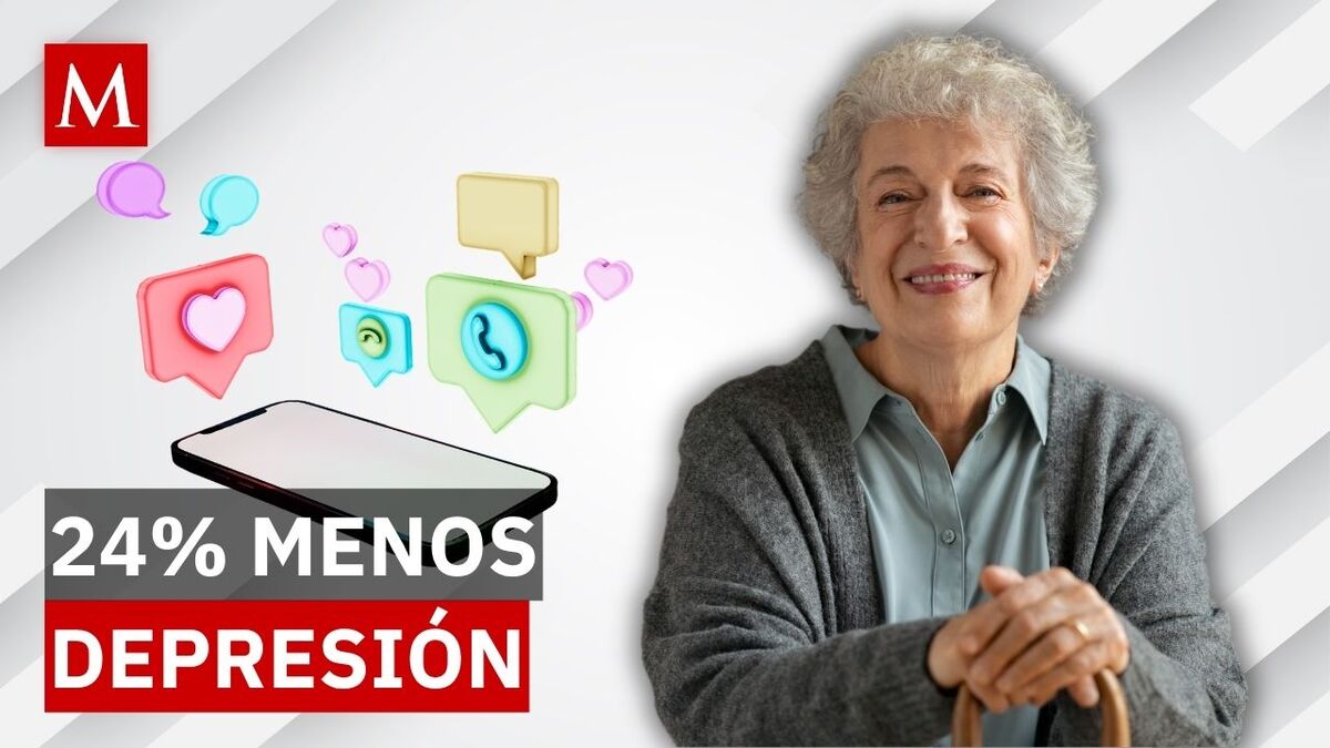 Estudio revela que las redes sociales reducen en 24% la depresión en adultos mayores