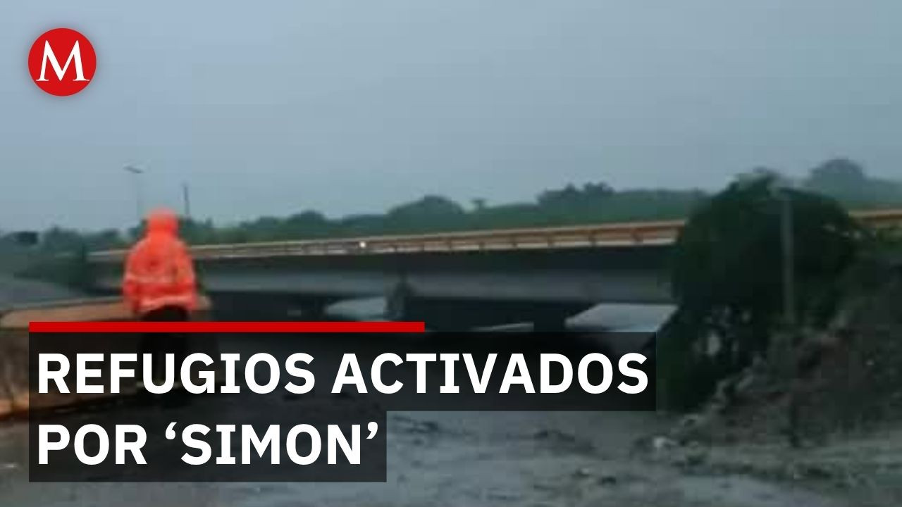 Huracán 'Simon' sube a categoría 2 y Guerrero reporta saldo blanco