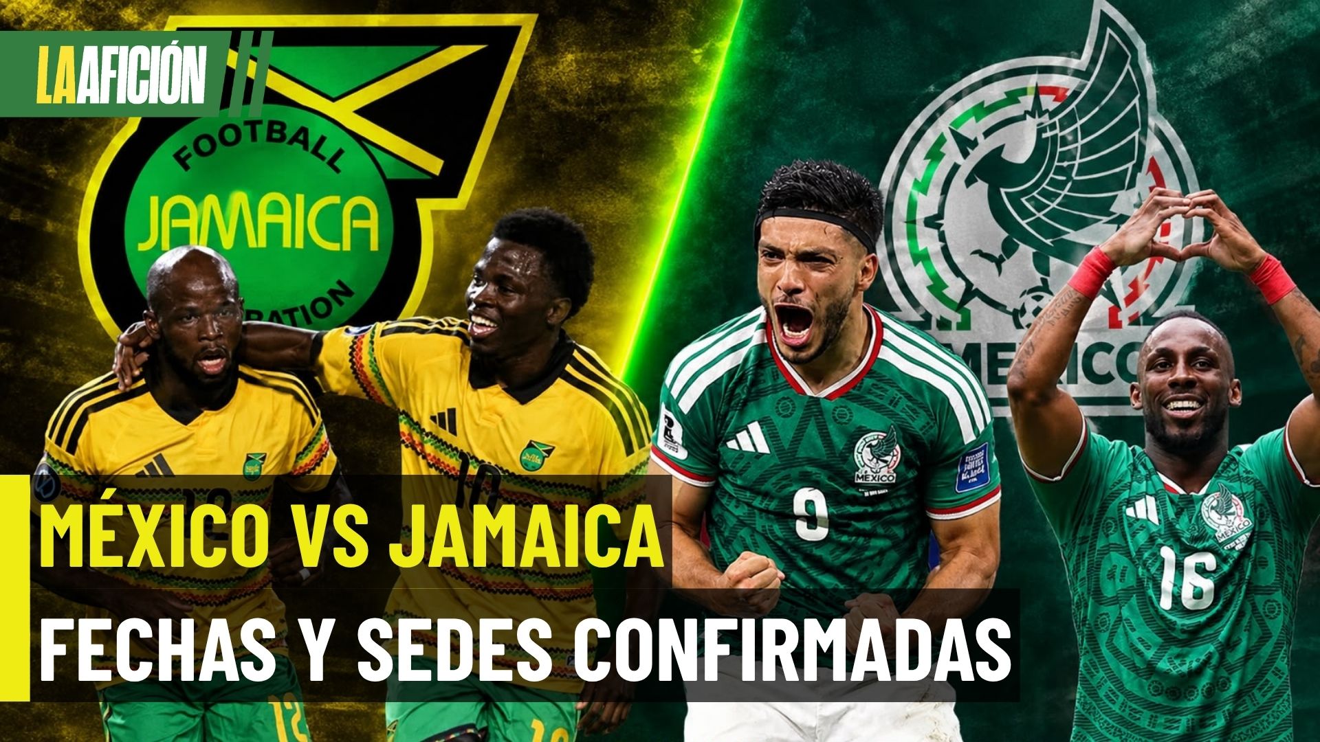 Así se jugarán los partidos de México contra Jamaica en Nations League