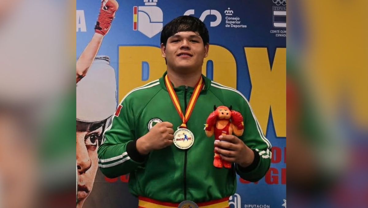 El lagunero representará a México en el Campeonato Mundial de Boxeo. | Cortesía de José Santiago Pacheco
