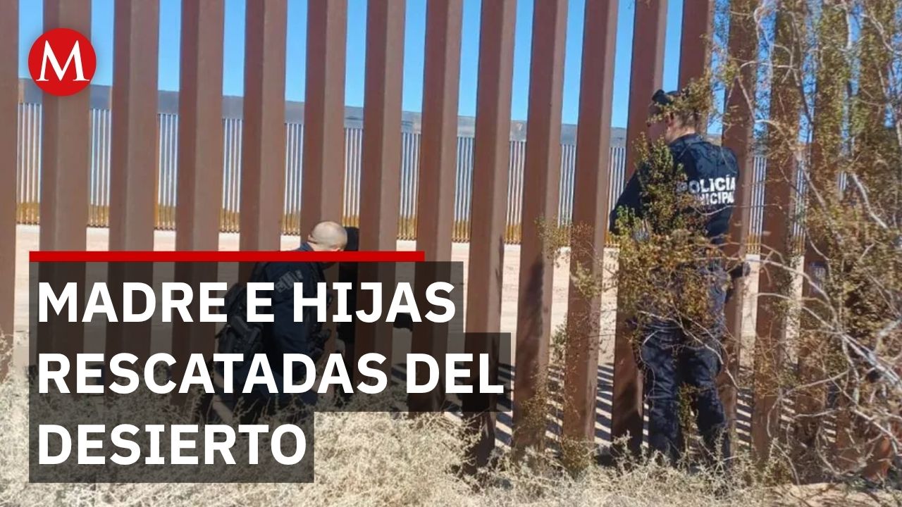 Madre e hijas brasileñas son halladas en el desierto de Mexicali