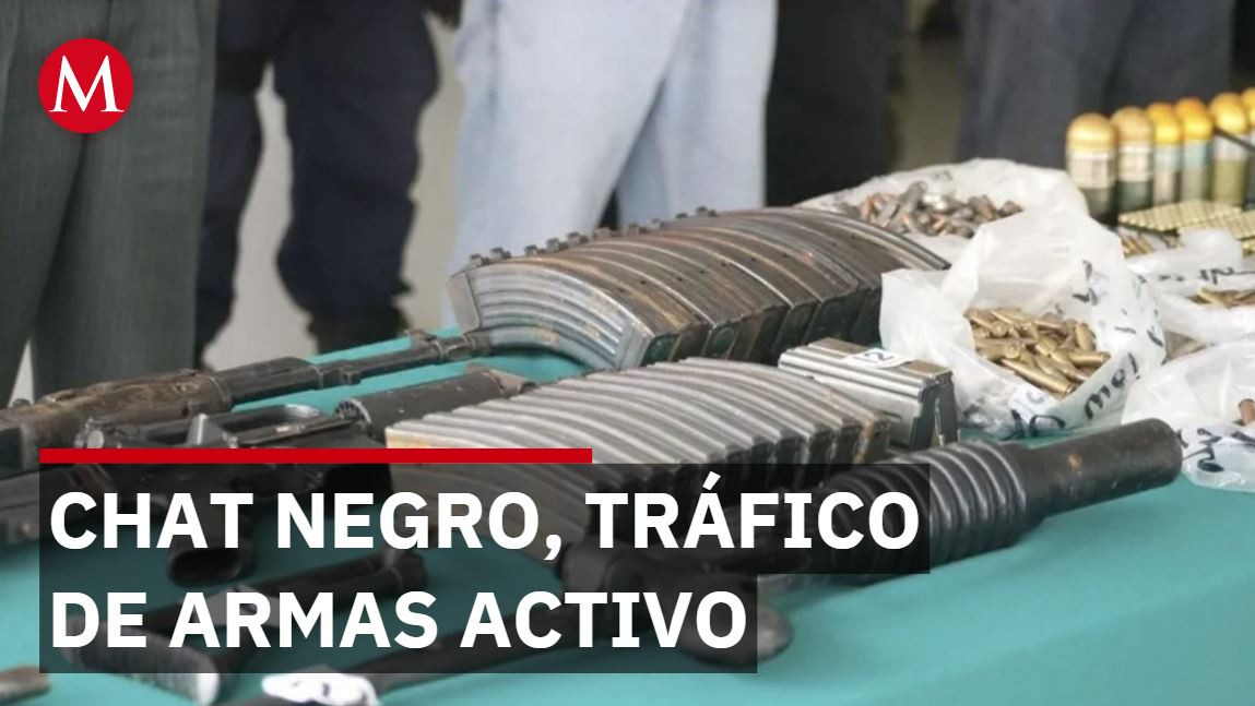 Mercado negro en WhatsApp vende armas de Estados Unidos y municiones